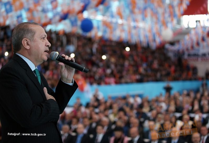 Cumhurbaşkanı Recep Tayyip Erdoğan Ak Parti Karaman 6.Olağan İl Kongresi 16