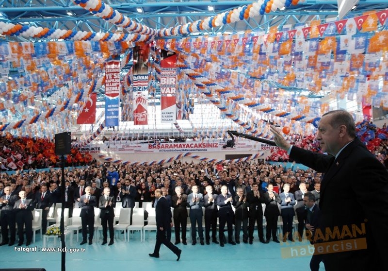 Cumhurbaşkanı Recep Tayyip Erdoğan Ak Parti Karaman 6.Olağan İl Kongresi 17