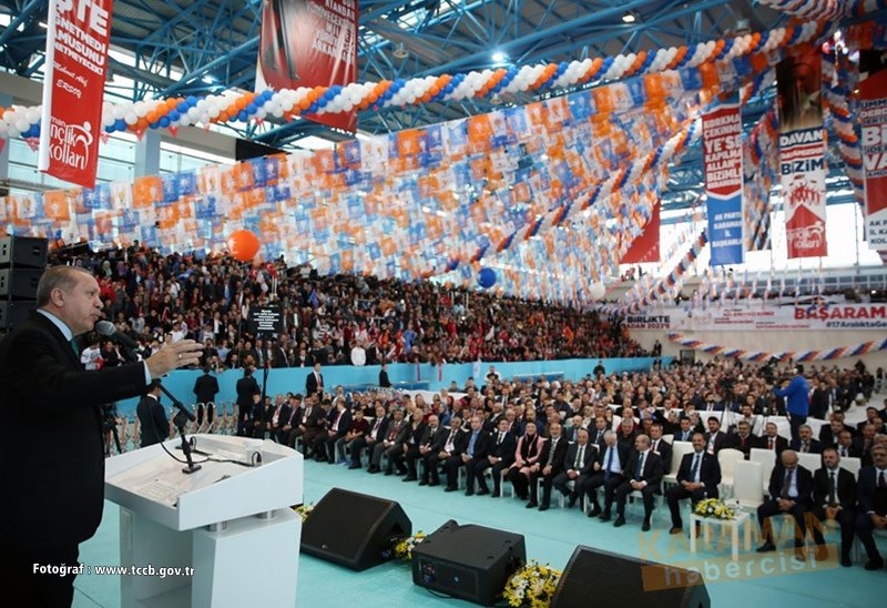 Cumhurbaşkanı Recep Tayyip Erdoğan Ak Parti Karaman 6.Olağan İl Kongresi 18