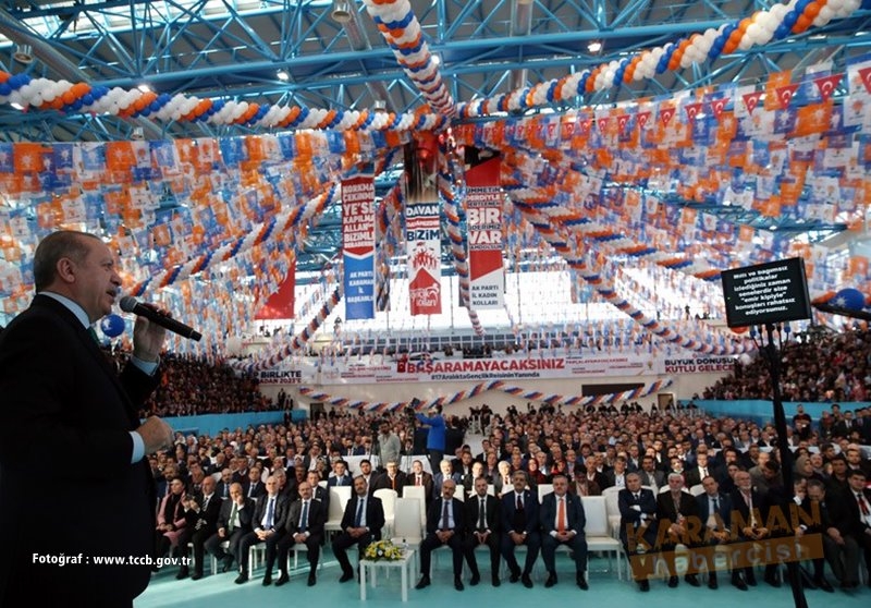 Cumhurbaşkanı Recep Tayyip Erdoğan Ak Parti Karaman 6.Olağan İl Kongresi 20
