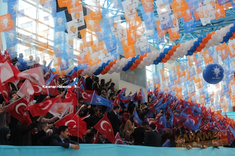 Cumhurbaşkanı Recep Tayyip Erdoğan Ak Parti Karaman 6.Olağan İl Kongresi 24