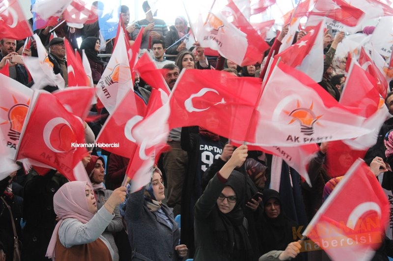 Cumhurbaşkanı Recep Tayyip Erdoğan Ak Parti Karaman 6.Olağan İl Kongresi 25