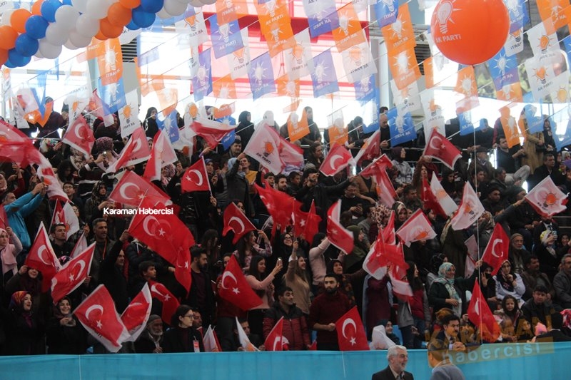 Cumhurbaşkanı Recep Tayyip Erdoğan Ak Parti Karaman 6.Olağan İl Kongresi 29