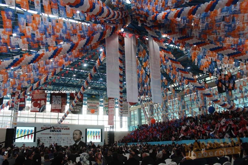 Cumhurbaşkanı Recep Tayyip Erdoğan Ak Parti Karaman 6.Olağan İl Kongresi 35