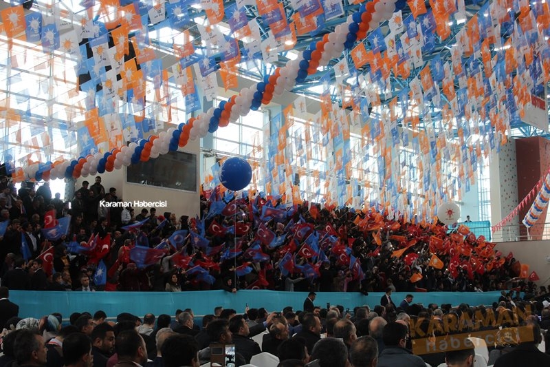 Cumhurbaşkanı Recep Tayyip Erdoğan Ak Parti Karaman 6.Olağan İl Kongresi 36