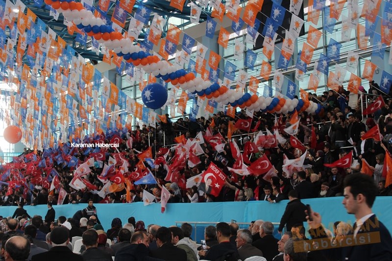 Cumhurbaşkanı Recep Tayyip Erdoğan Ak Parti Karaman 6.Olağan İl Kongresi 37