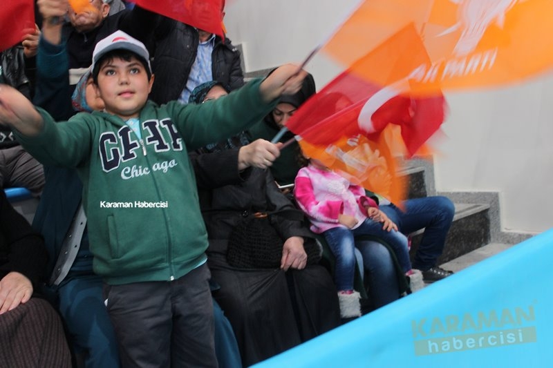 Cumhurbaşkanı Recep Tayyip Erdoğan Ak Parti Karaman 6.Olağan İl Kongresi 39