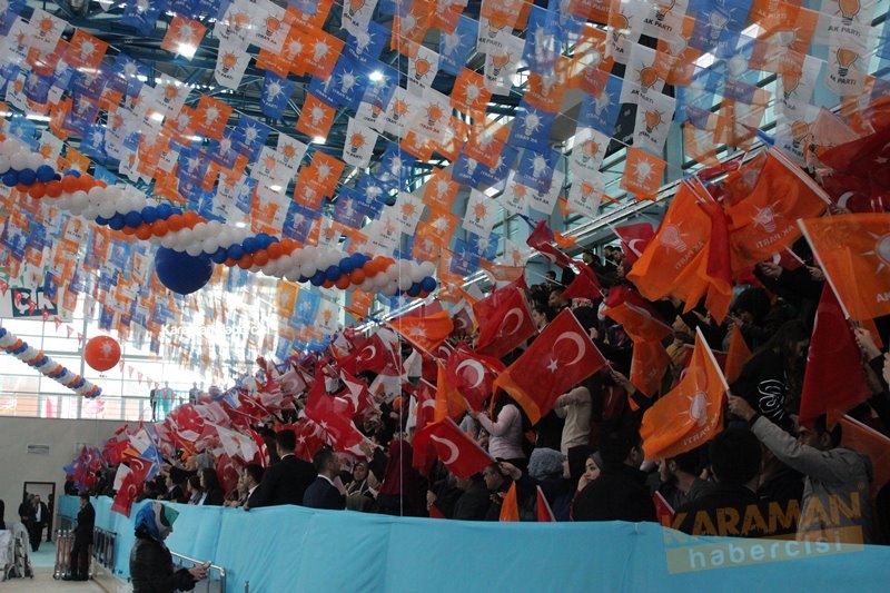 Cumhurbaşkanı Recep Tayyip Erdoğan Ak Parti Karaman 6.Olağan İl Kongresi 40