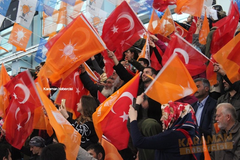 Cumhurbaşkanı Recep Tayyip Erdoğan Ak Parti Karaman 6.Olağan İl Kongresi 41