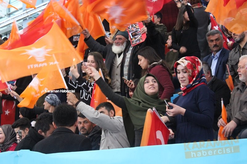 Cumhurbaşkanı Recep Tayyip Erdoğan Ak Parti Karaman 6.Olağan İl Kongresi 42