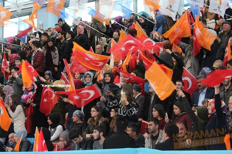 Cumhurbaşkanı Recep Tayyip Erdoğan Ak Parti Karaman 6.Olağan İl Kongresi 44