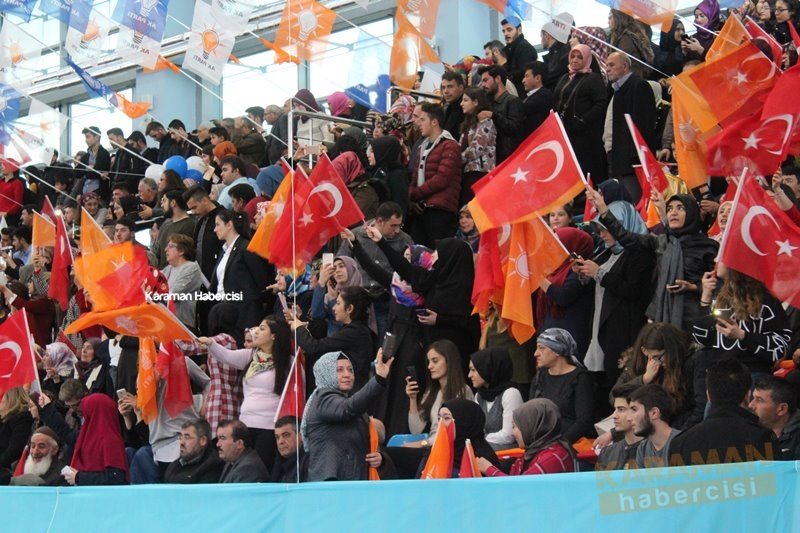 Cumhurbaşkanı Recep Tayyip Erdoğan Ak Parti Karaman 6.Olağan İl Kongresi 45