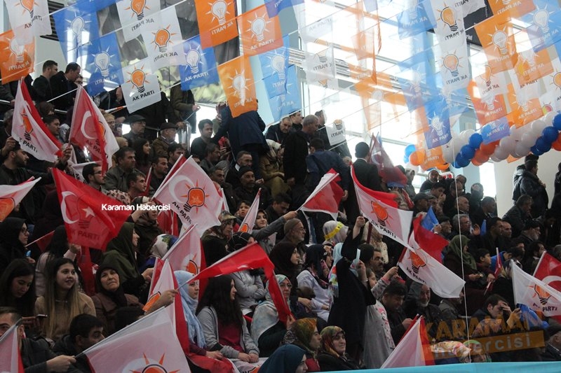 Cumhurbaşkanı Recep Tayyip Erdoğan Ak Parti Karaman 6.Olağan İl Kongresi 46