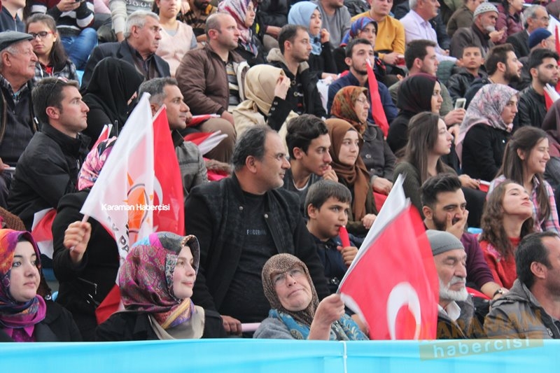 Cumhurbaşkanı Recep Tayyip Erdoğan Ak Parti Karaman 6.Olağan İl Kongresi 54