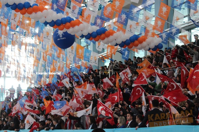 Cumhurbaşkanı Recep Tayyip Erdoğan Ak Parti Karaman 6.Olağan İl Kongresi 57