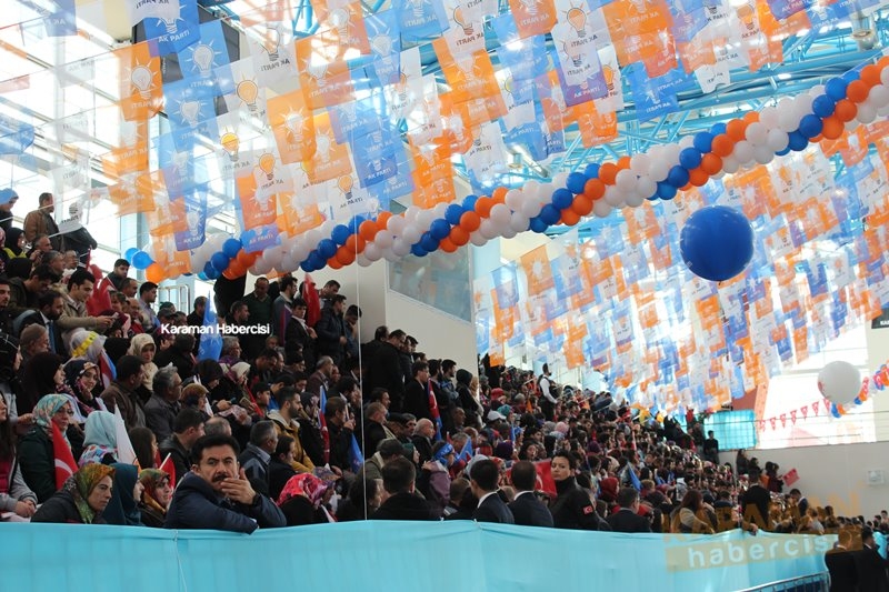 Cumhurbaşkanı Recep Tayyip Erdoğan Ak Parti Karaman 6.Olağan İl Kongresi 60