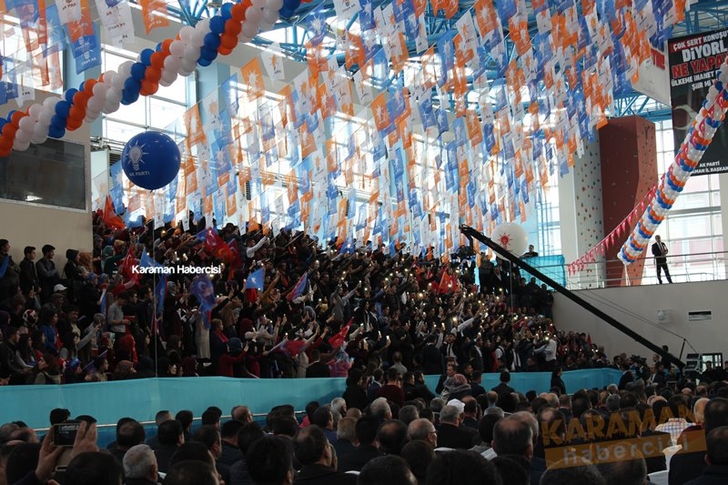 Cumhurbaşkanı Recep Tayyip Erdoğan Ak Parti Karaman 6.Olağan İl Kongresi 61