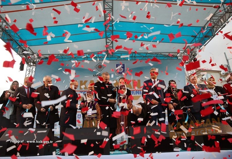 Cumhurbaşkanı Erdoğan, Karaman’da Toplu Açılış Töreninde 13