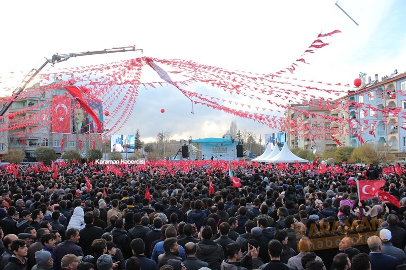 Cumhurbaşkanı Erdoğan, Karaman’da Toplu Açılış Töreninde 20