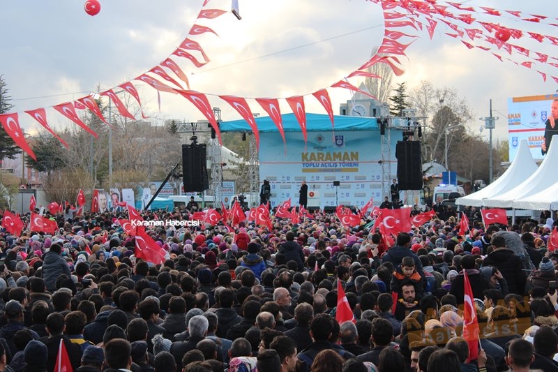 Cumhurbaşkanı Erdoğan, Karaman’da Toplu Açılış Töreninde 23
