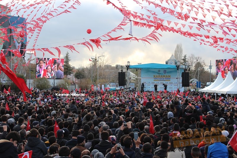 Cumhurbaşkanı Erdoğan, Karaman’da Toplu Açılış Töreninde 24
