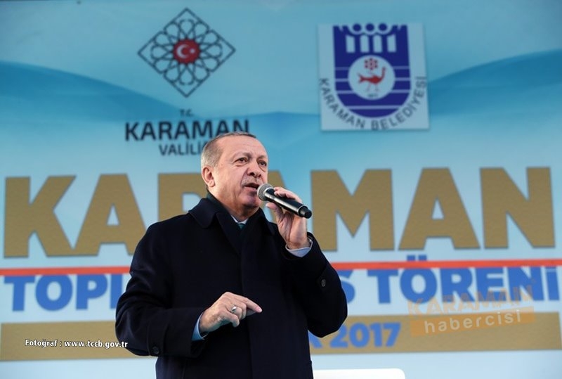 Cumhurbaşkanı Erdoğan, Karaman’da Toplu Açılış Töreninde 4
