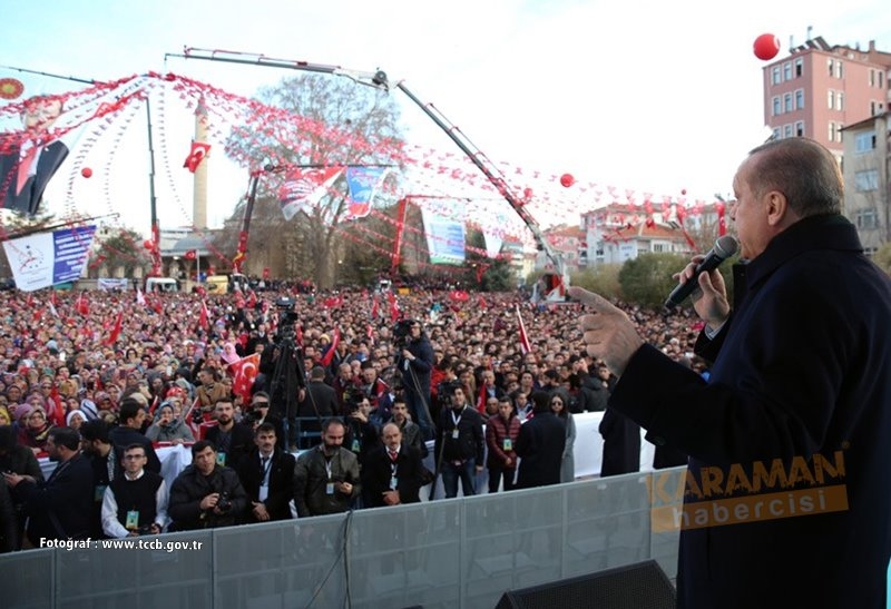 Cumhurbaşkanı Erdoğan, Karaman’da Toplu Açılış Töreninde 8