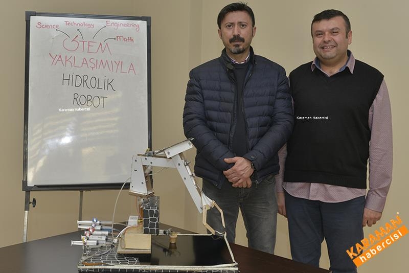 Hidrolik Robot Ödüle Layık Görüldü 2