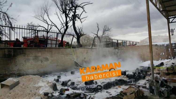 Karaman Belediyesi BESKO Depo Yangını 5