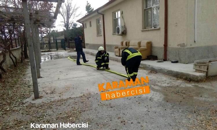 Karaman Belediyesi BESKO Depo Yangını 7