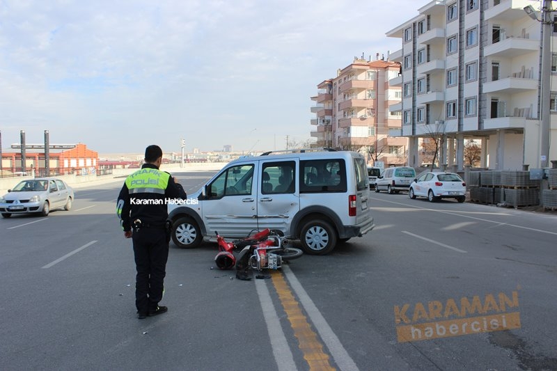 Karaman’da Trafik Kazası 1 Yaralı 3