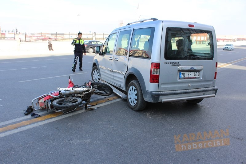 Karaman’da Trafik Kazası 1 Yaralı 4