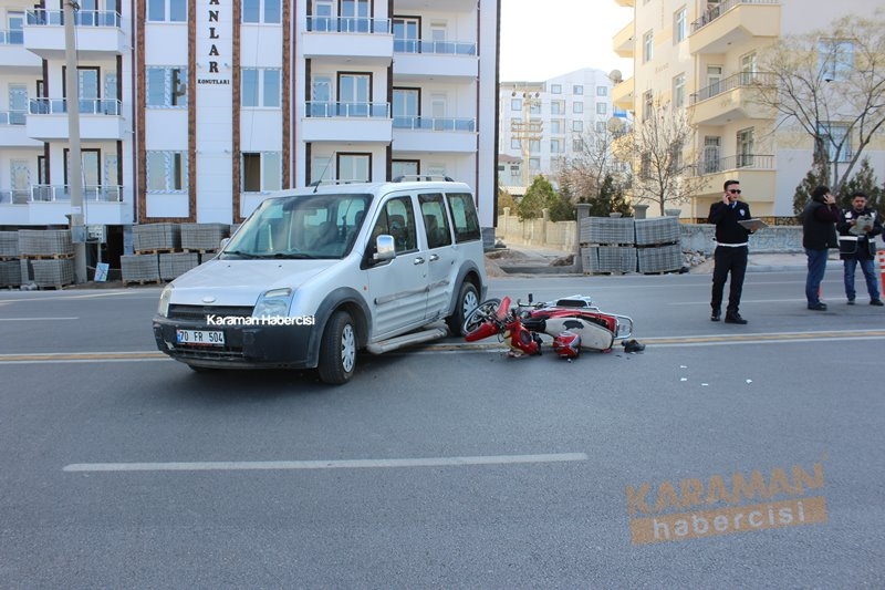 Karaman’da Trafik Kazası 1 Yaralı 7