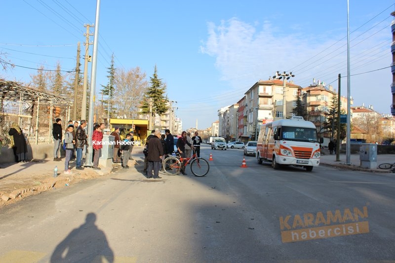 Karaman’da Bisikletli Kız Öğrenci Ölümden Döndü 8