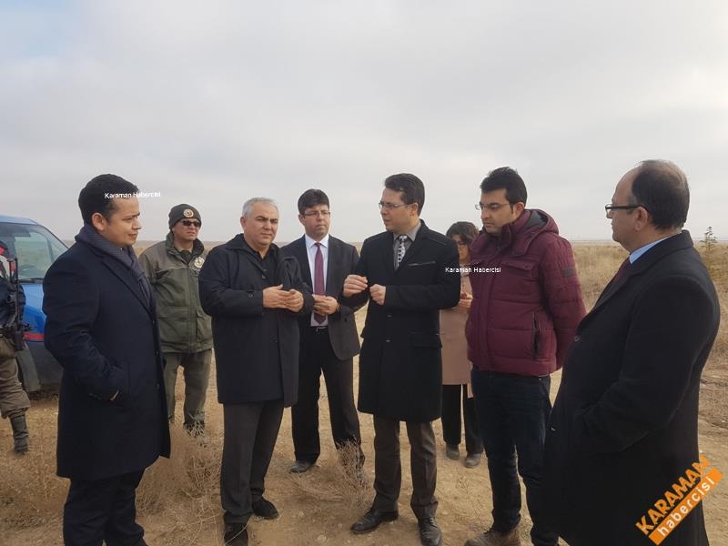 Karaman'da Hükümlüler Fidan Dikti 1