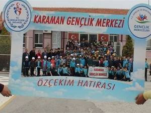 Karaman Gençlik Merkezi Minik Yüreklere Dokunmaya Devam Ediyor