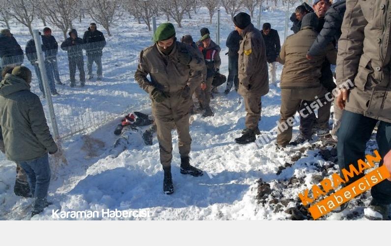 Karaman’da Kayıp Vatandaşın Donmuş Bedenine Ulaşıldı 10