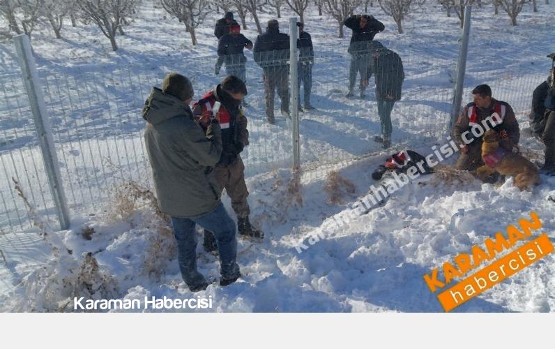Karaman’da Kayıp Vatandaşın Donmuş Bedenine Ulaşıldı 11
