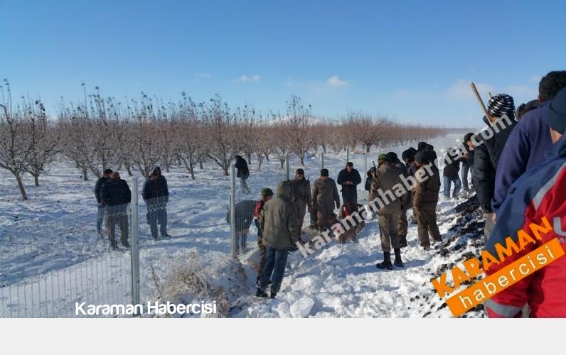 Karaman’da Kayıp Vatandaşın Donmuş Bedenine Ulaşıldı 13