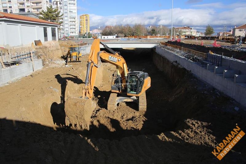 Larende Alt Geçidinde Çalışmlar Sürüyor 1