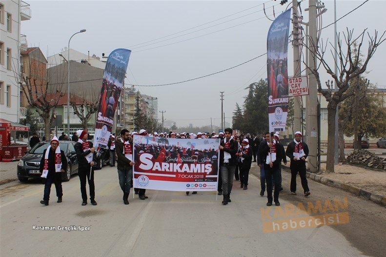 Karaman, Sarıkamış Şehitleri İçin Yürüdü 1