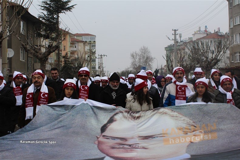Karaman, Sarıkamış Şehitleri İçin Yürüdü 12