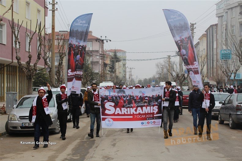 Karaman, Sarıkamış Şehitleri İçin Yürüdü 14