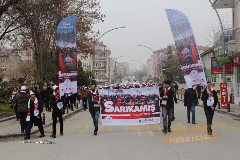 Karaman, Sarıkamış Şehitleri İçin Yürüdü 17