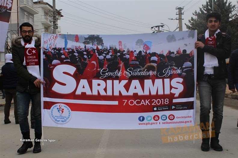 Karaman, Sarıkamış Şehitleri İçin Yürüdü 3