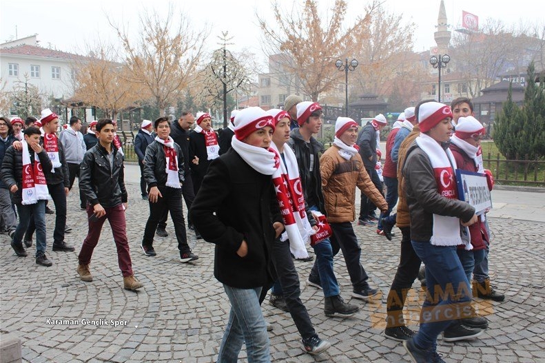 Karaman, Sarıkamış Şehitleri İçin Yürüdü 36
