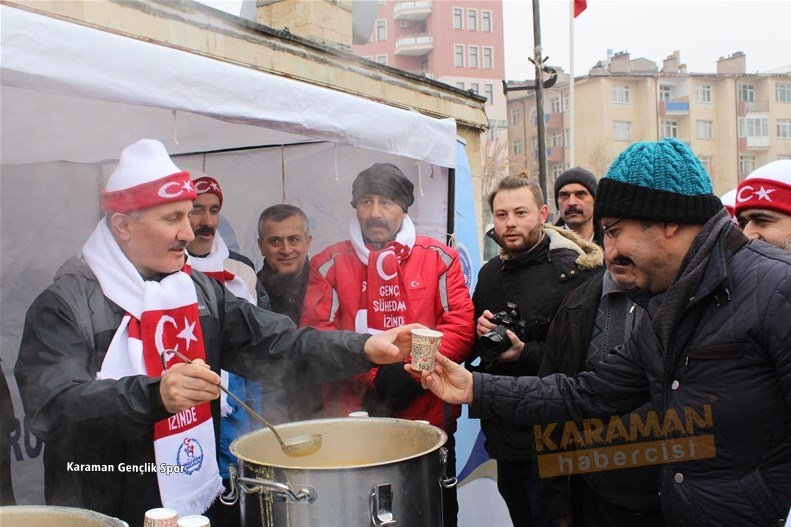 Karaman, Sarıkamış Şehitleri İçin Yürüdü 47