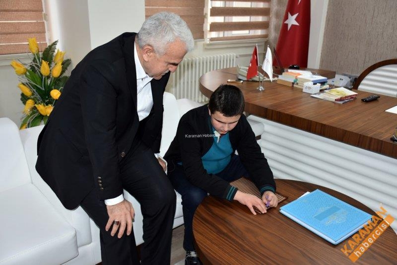 Engel Tanımayan Öğrencilerden Kuntoğlu’na Ziyaret 2