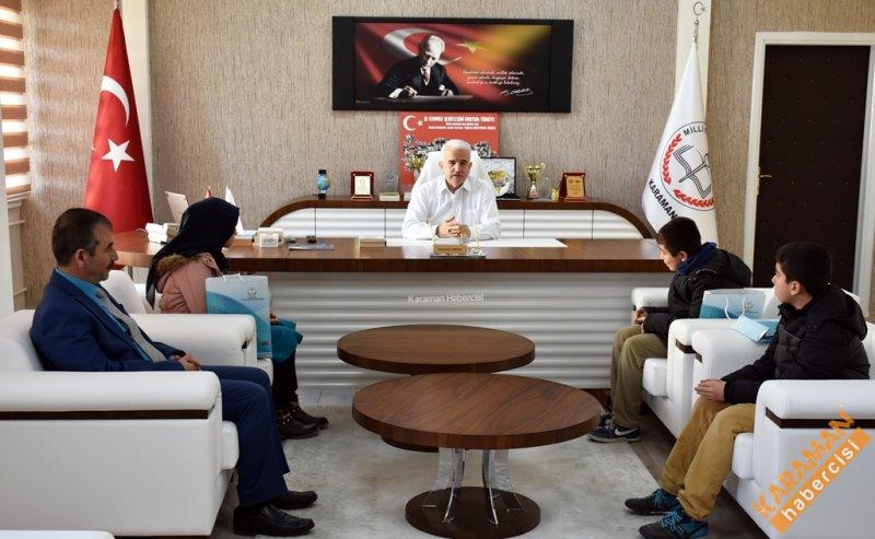 Siyer-i Nebi Yarışmasında Dereceye Giren Öğrenciler Kuntoğlu’nu Ziyaret 4