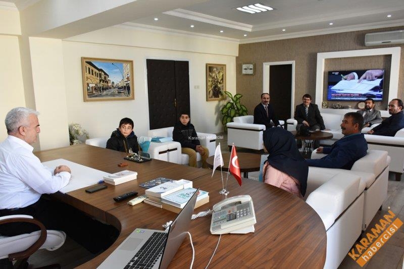 Siyer-i Nebi Yarışmasında Dereceye Giren Öğrenciler Kuntoğlu’nu Ziyaret 5
